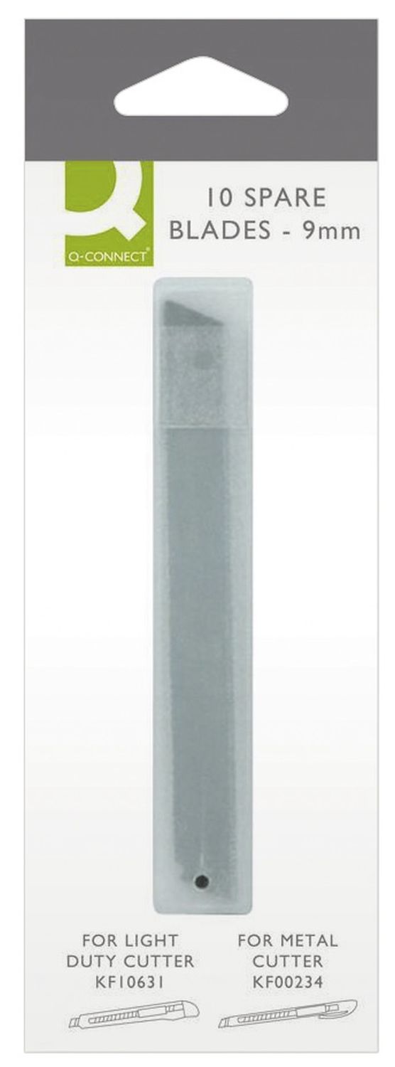 Cutter 9 mm - Ersatzklingen, 10 Stück Cutter 9 mm - Ersatzklingen, 10 Stück