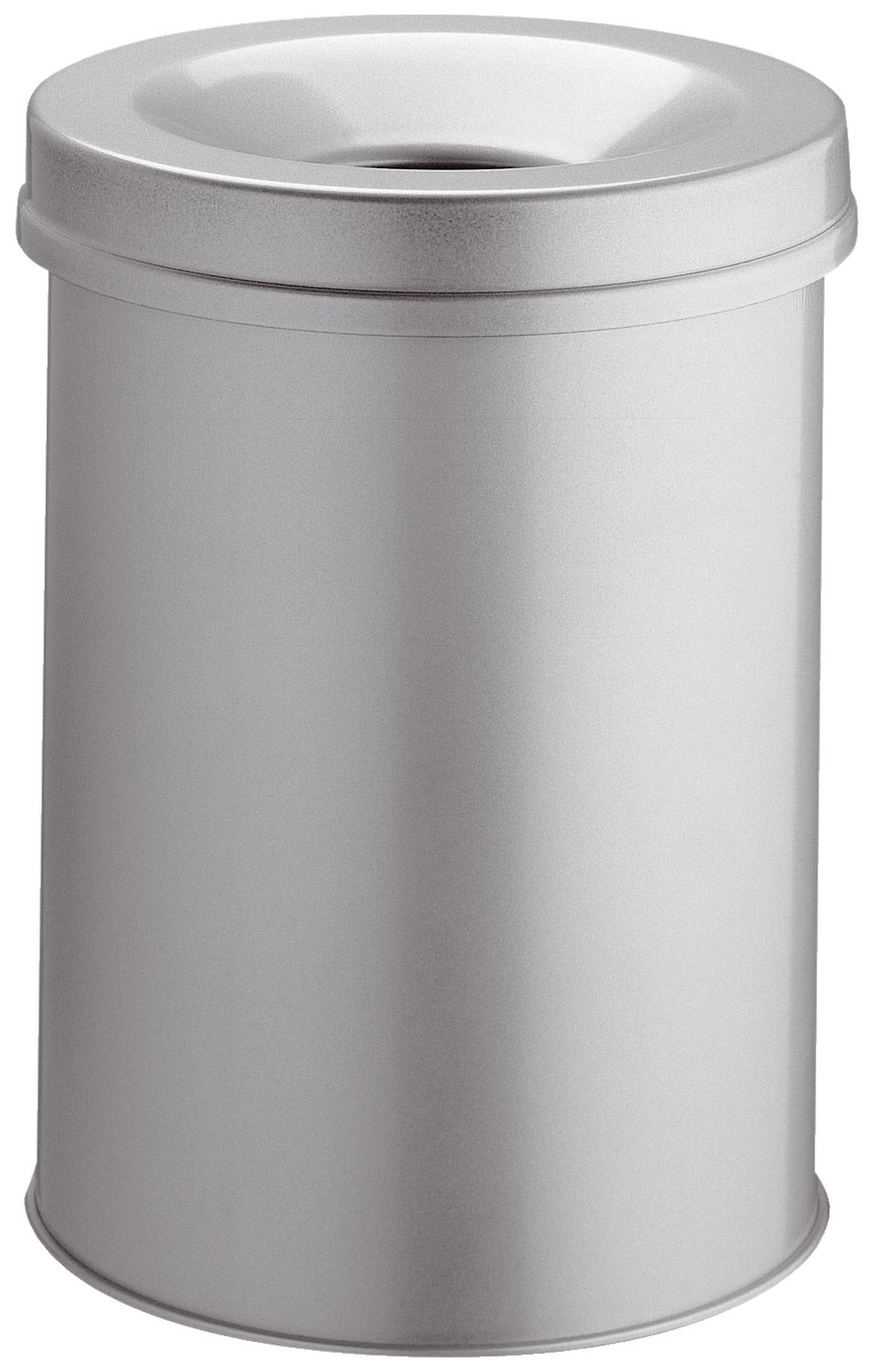 Papierkorb Safe rund 15 Liter, grau Papierkorb Safe rund 15 Liter, grau