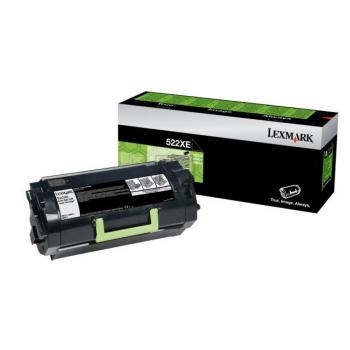 Original Lexmark Toner-Kit schwarz extra High-Capacity return program (0052D2X0E,052D2X0E,52D2X0E,522X,NO522X)