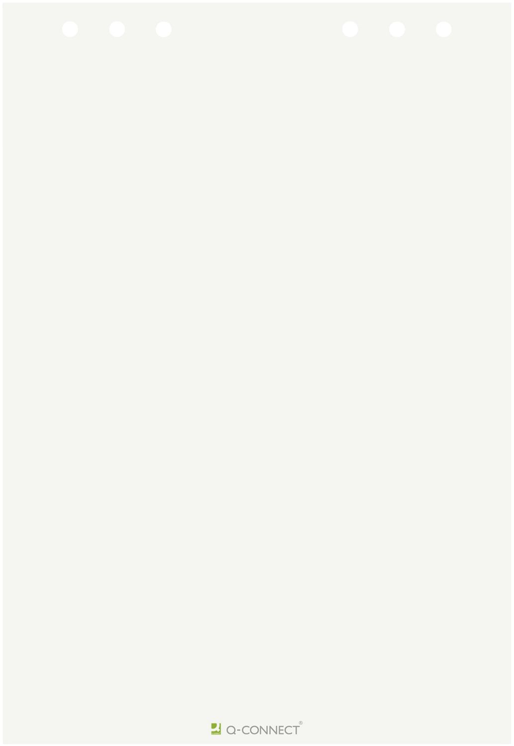 Flipchart-Block - 68 x 99 cm, blanko, 80 g/qm, 20 Blatt Flipchart-Block - 68 x 99 cm, blanko, 80 g/qm, 20 Blatt