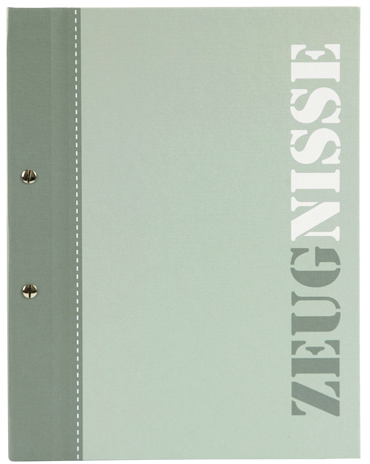 Zeugnismappe - A4, 10 Hüllen, 2-colored grün Zeugnismappe - A4, 10 Hüllen, 2-colored grün