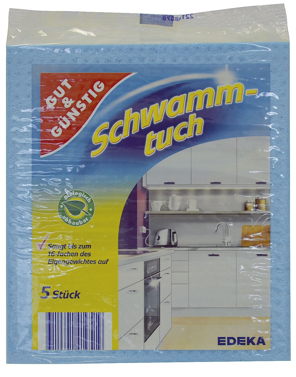 Schwammtuch - 5 Stück