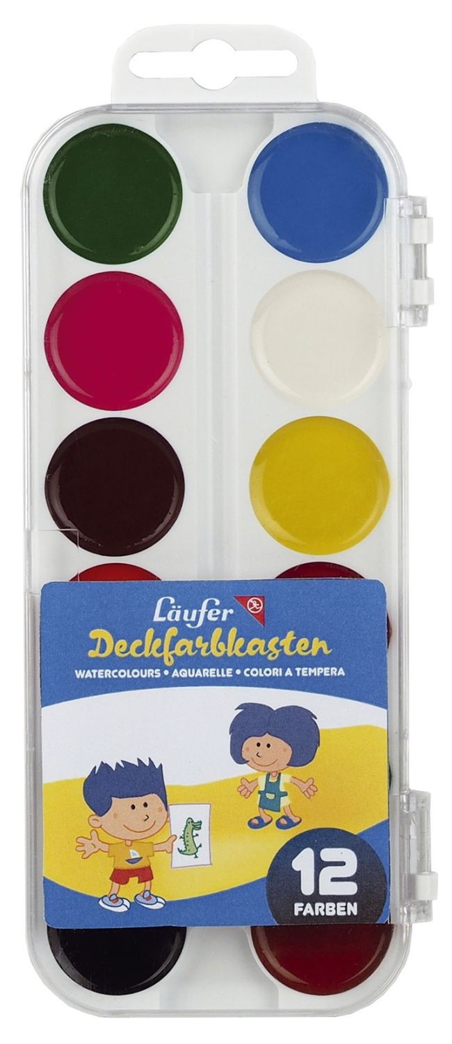Farbkasten - 12 Farben sortiert Farbkasten - 12 Farben sortiert