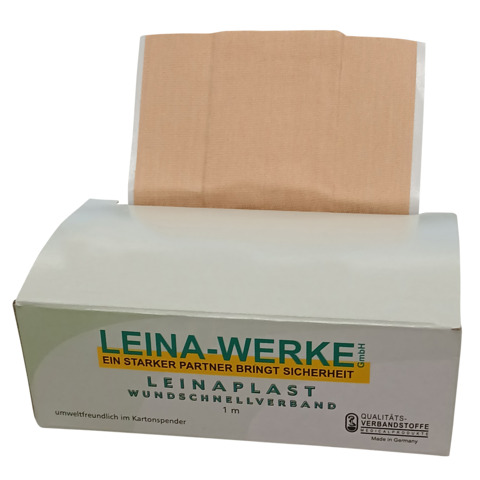 Pflaster Leina-Werke 70052, 1 m x 8 cm, elastisch, 1 Rolle