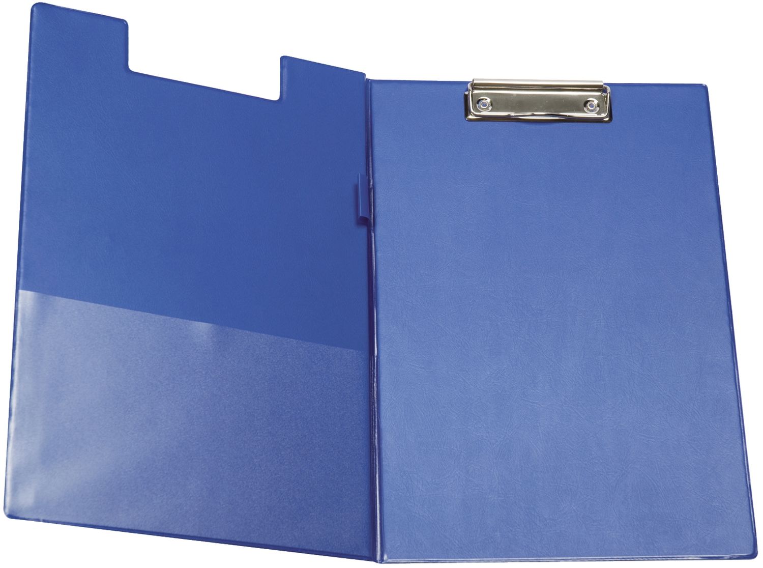 Klemmmappe mit Folienüberzug - blau Klemmmappe mit Folienüberzug - blau