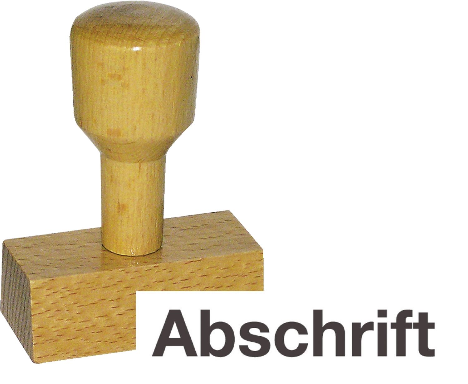 Vorgangsstempel - Abschrift