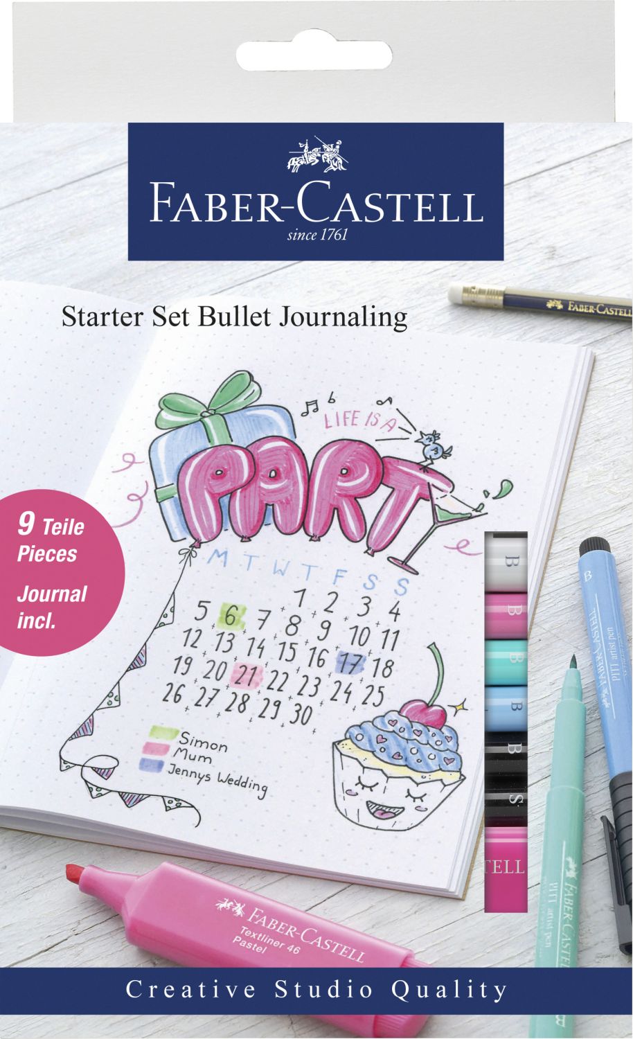 Tuschestift PITT® PEN Starter-Set - 9 teilig Tuschestift PITT® PEN Starter-Set - 9 teilig