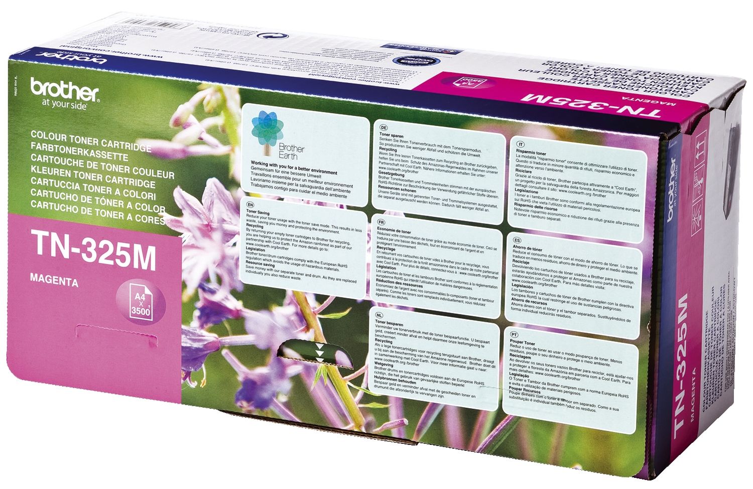 Original Brother Toner magenta High-Capacity (TN-325M)
