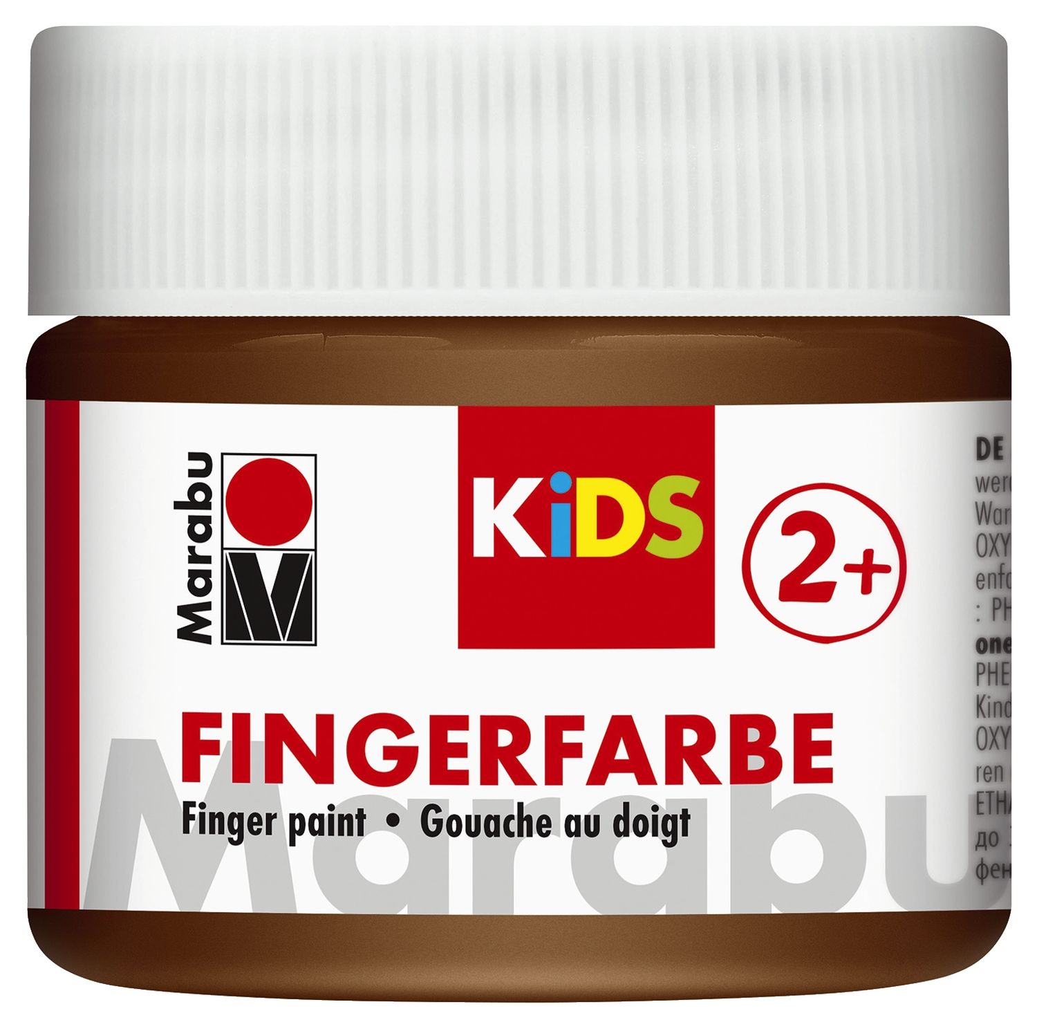 Fingerfarbe Kids - 100 ml, braun Fingerfarbe Kids - 100 ml, braun