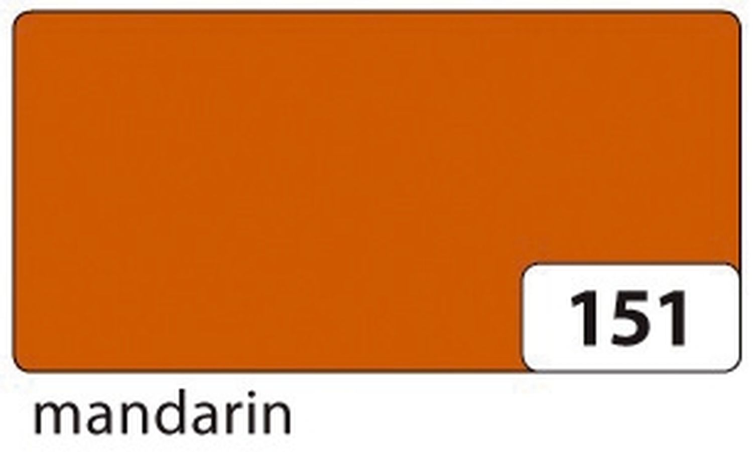 Plakatkarton - 48 x 68 cm, mandarin Plakatkarton - 48 x 68 cm, mandarin