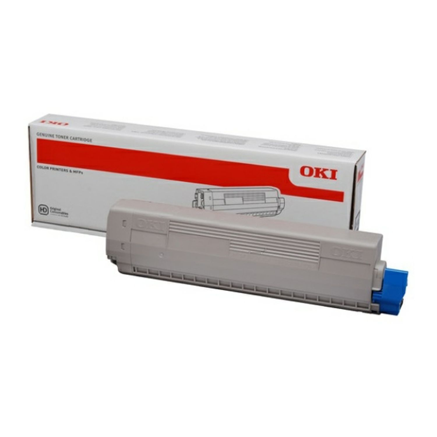 Original OKI Toner-Kit cyan (44844507)