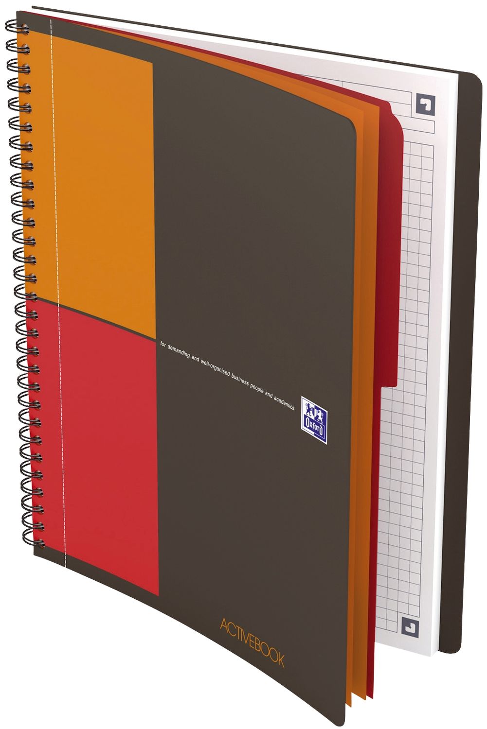 Activebook Connect - Collegeblock, B5, kariert, 80 Blatt, Softcover, 4 Eckmarkierungen zum scannen Activebook Connect - Collegeblock, B5, kariert, 80 Blatt, Softcover, 4 Eckmarkierungen zum scannen