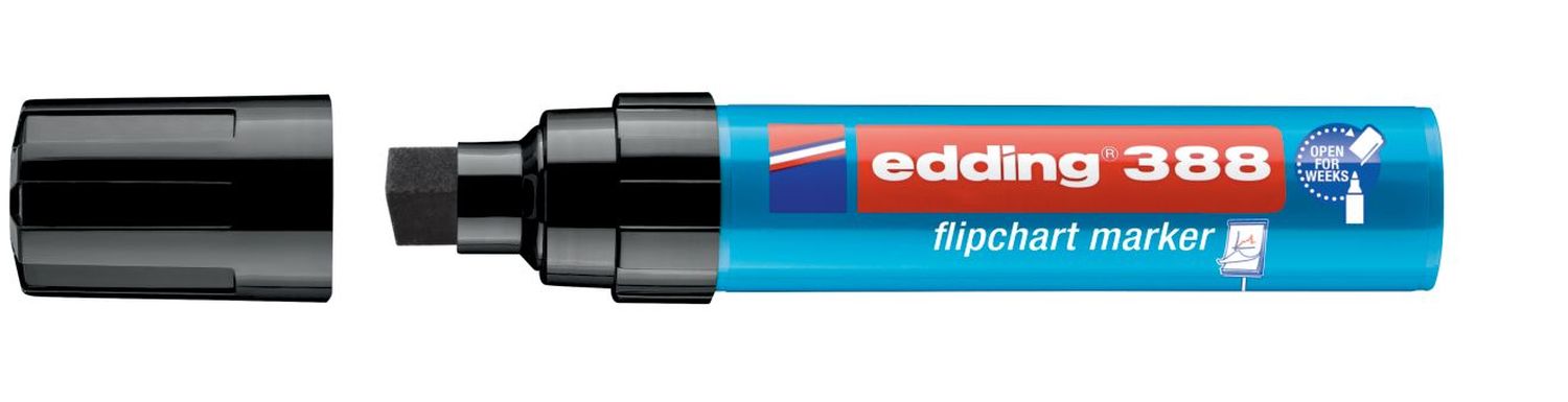 388 Flipchartmarker - 4 - 12 mm, schwarz 388 Flipchartmarker - 4 - 12 mm, schwarz
