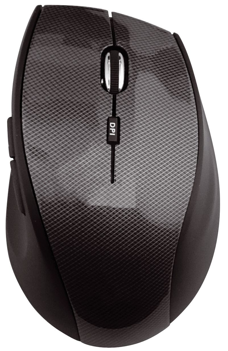 Optische 5-Tasten Funk-Maus HIGHLINE, schwarz/grau Optische 5-Tasten Funk-Maus HIGHLINE, schwarz/grau