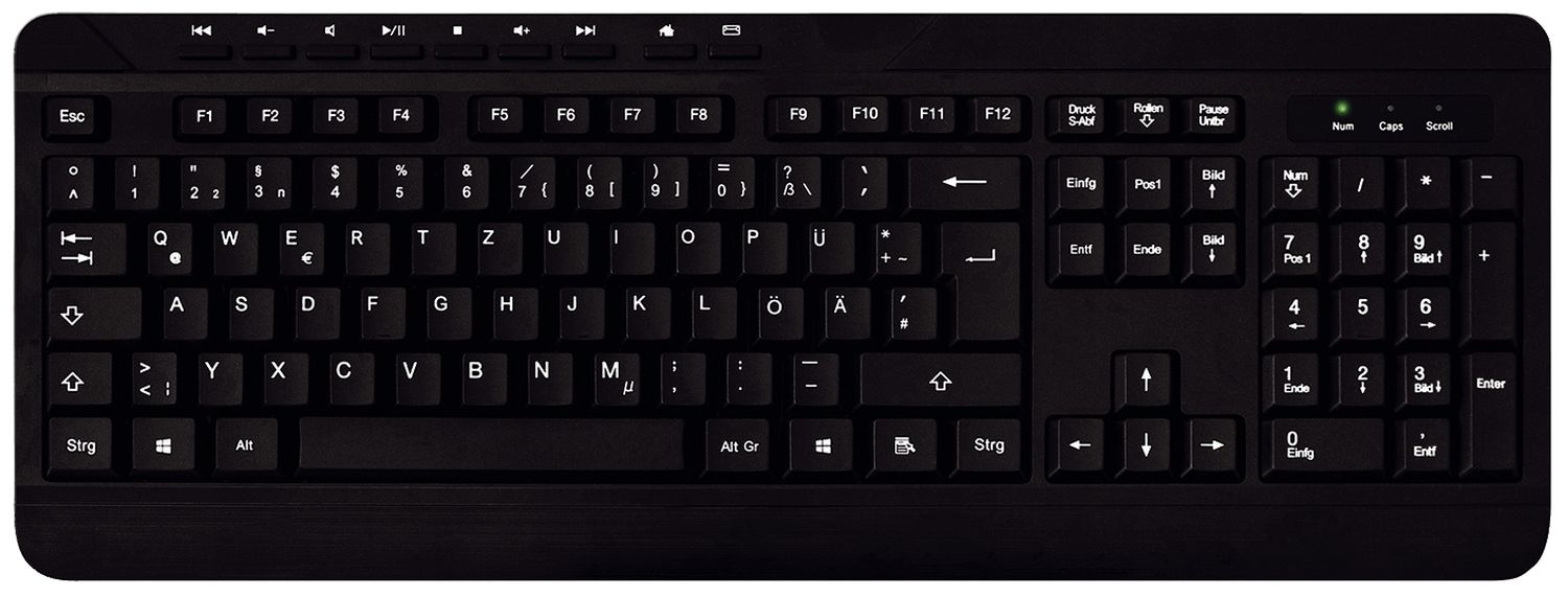 Office & Home Tastatur, Multimedia Office & Home Tastatur, Multimedia