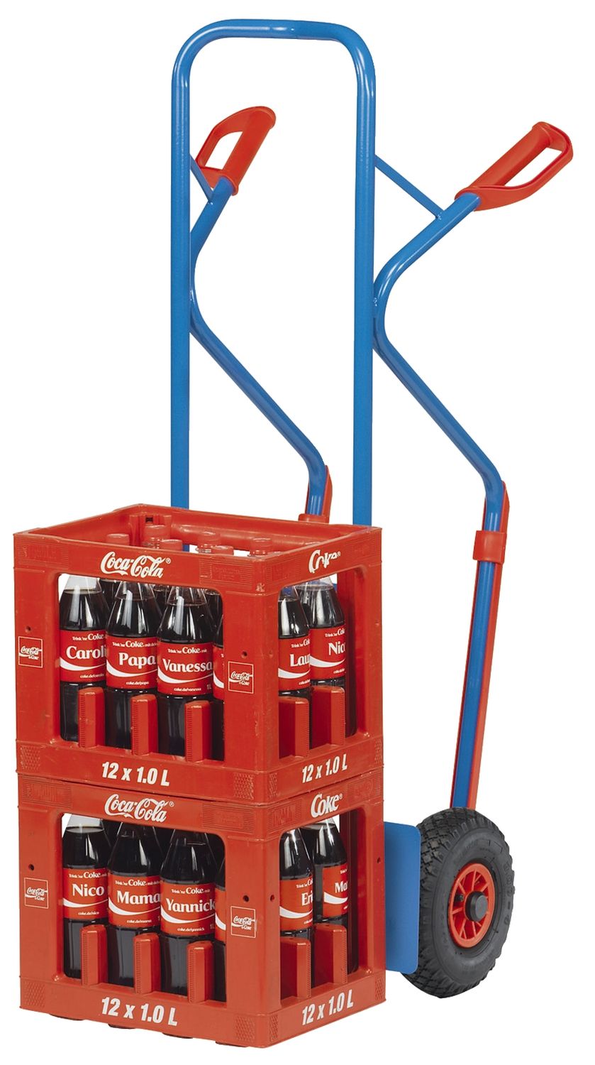 Stahlrohrkarre blau B1330L Stahlrohrkarre blau B1330L