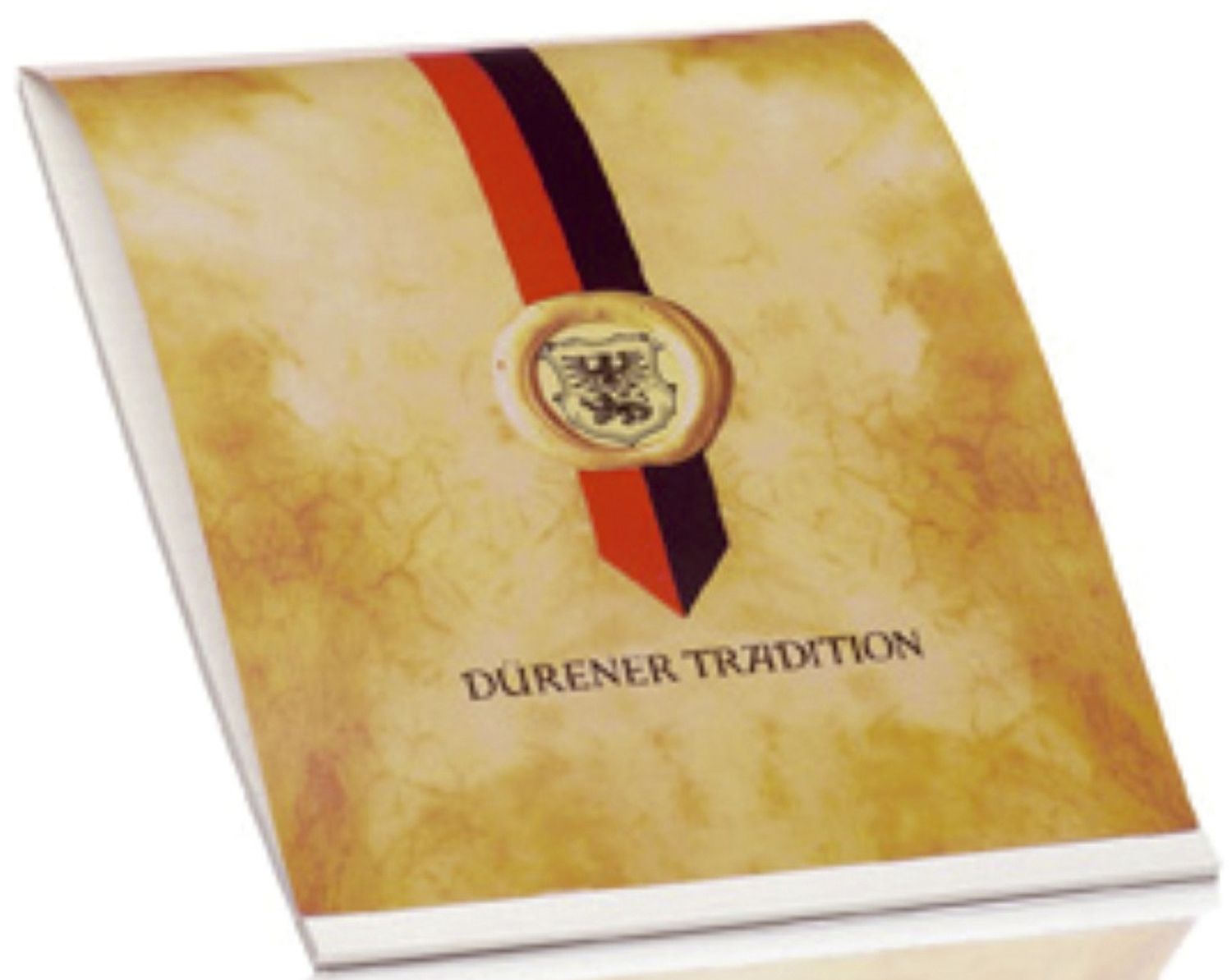 Briefblock Dürener Tradition - A4, 50 Blatt, weiß, satiniert Briefblock Dürener Tradition - A4, 50 Blatt, weiß, satiniert