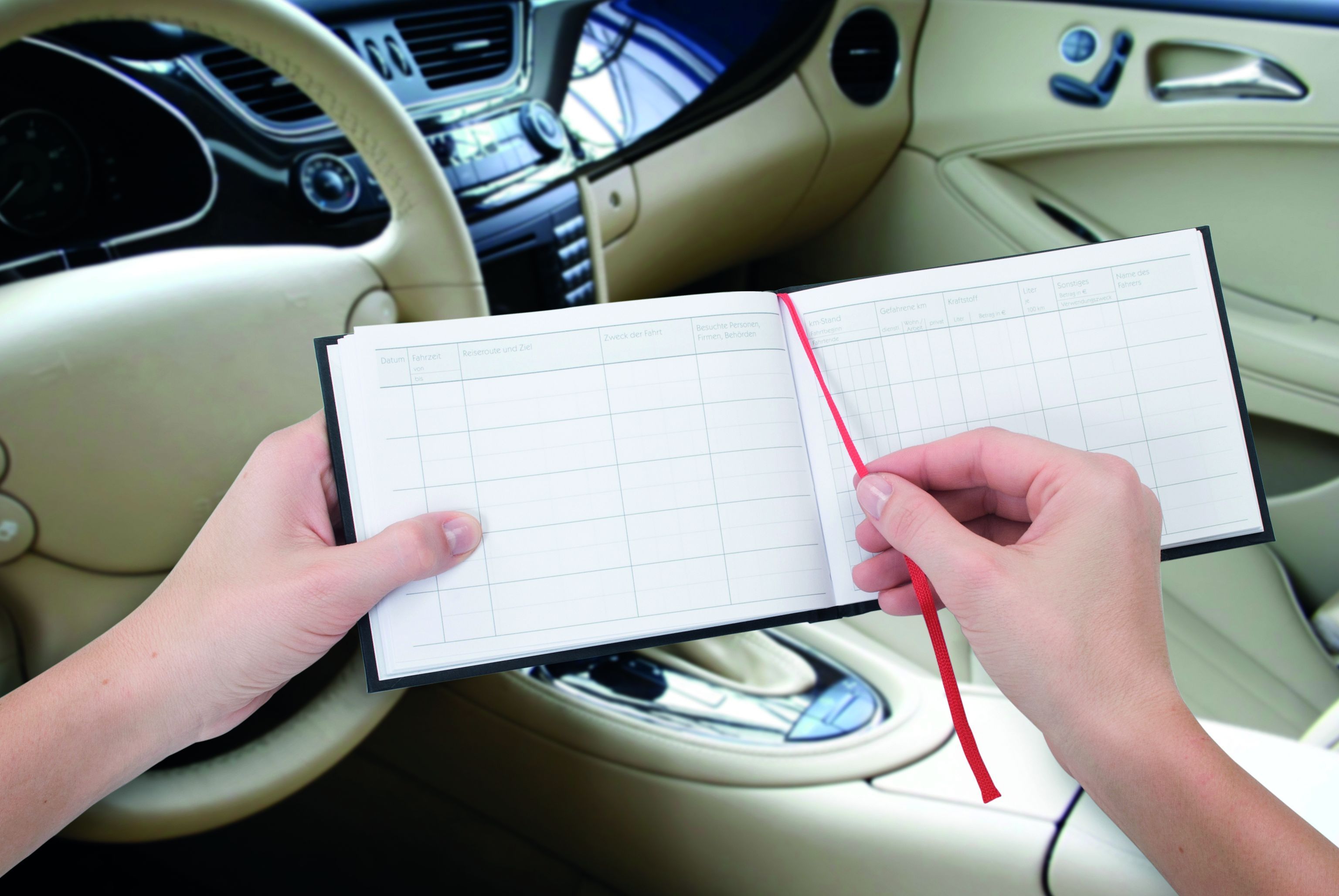 222D Fahrtenbuch - A6, steuerlicher km-Nachweis, 48 Blatt, weiß 222D Fahrtenbuch - A6, steuerlicher km-Nachweis, 48 Blatt, weiß