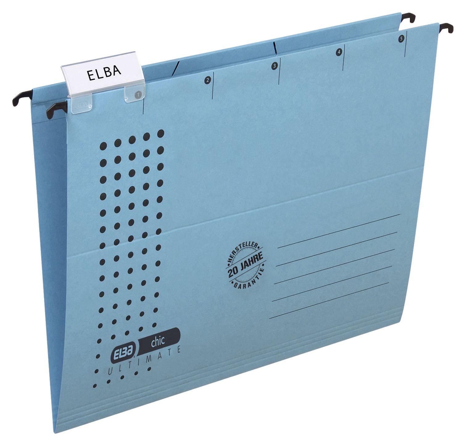 Hängemappe Elba chic ULTIMATE® 100552083 / 85801BL, DIN A4, Canson Karton 230 g, blau Hängemappe Elba chic ULTIMATE® 100552083 / 85801BL, DIN A4, Canson Karton 230 g, blau