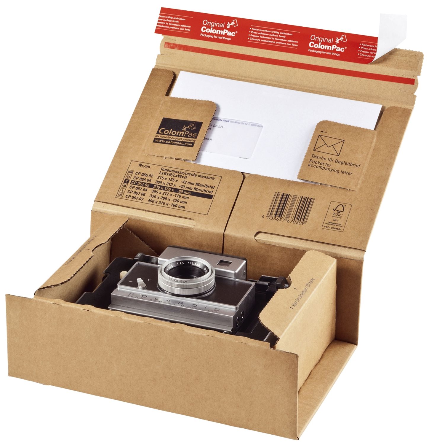 Paket Versandkarton 365 x 235 x 120 mm, braun Paket Versandkarton 365 x 235 x 120 mm, braun