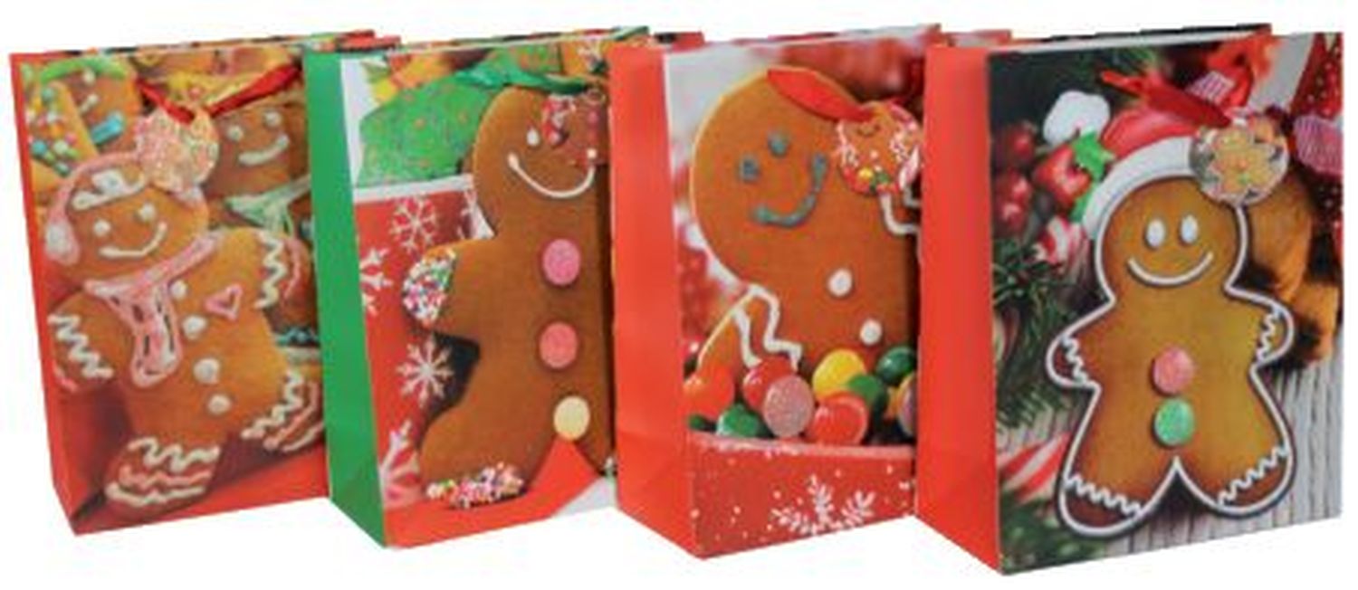 Weihn. Geschenktragetasche Lebkuchen - sortiert, 26 x 32 x 12 cm Weihn. Geschenktragetasche Lebkuchen - sortiert, 26 x 32 x 12 cm