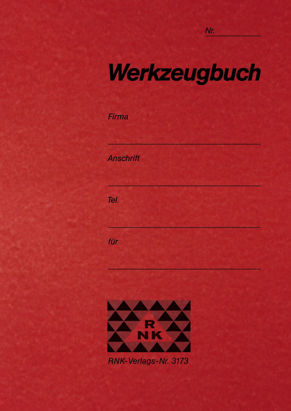 Werkzeugbuch, 16 Seiten, DIN A6 Werkzeugbuch, 16 Seiten, DIN A6