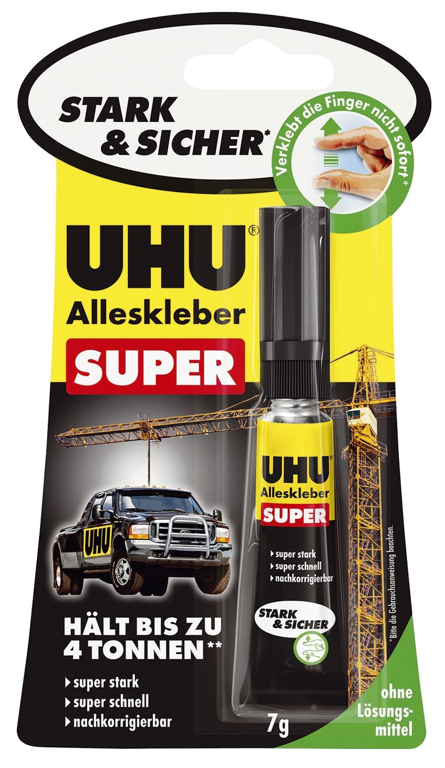 Alleskleber SUPER Strong & Safe - 7g  Tube Blister