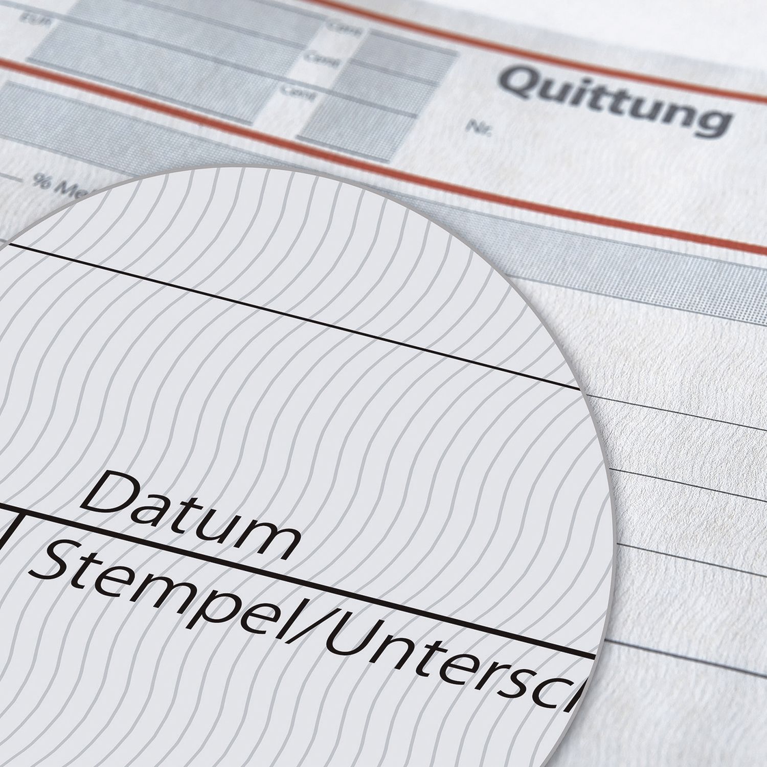 Quittungen mit Sicherheitsdruck - A6 quer, MP, 50 Blatt Quittungen mit Sicherheitsdruck - A6 quer, MP, 50 Blatt