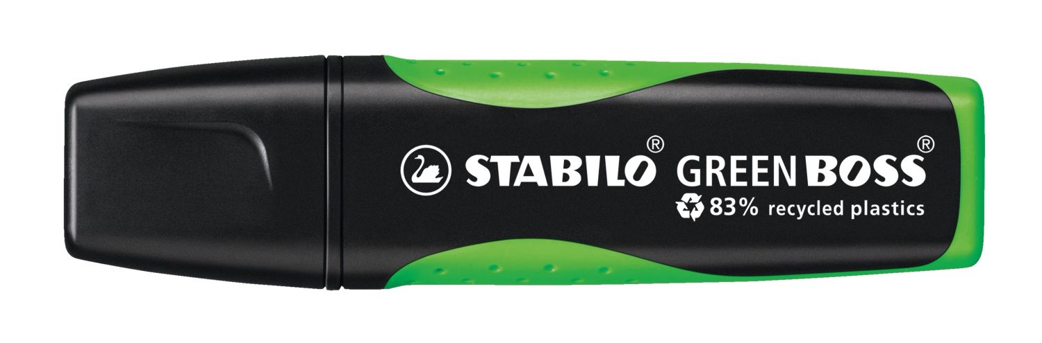 Umweltfreundlicher Textmarker - GREEN BOSS - Einzelstift - grün Umweltfreundlicher Textmarker - GREEN BOSS - Einzelstift - grün
