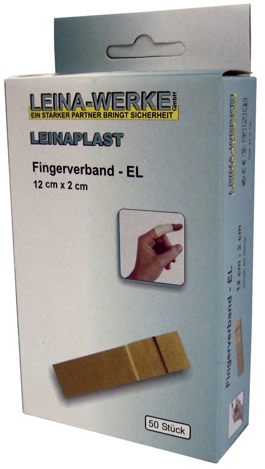 Fingerverband Leina-Werke 72000, 50 Stück, lose, 12 cm x 2 cm, elastisch Fingerverband Leina-Werke 72000, 50 Stück, lose, 12 cm x 2 cm, elastisch