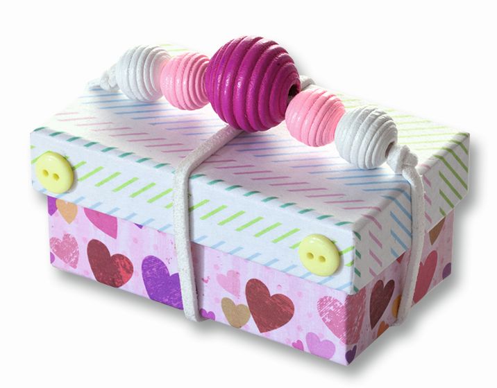 Gummischnüre-Set - 4 Spulen à 5 m, farbig sortiert Gummischnüre-Set - 4 Spulen à 5 m, farbig sortiert