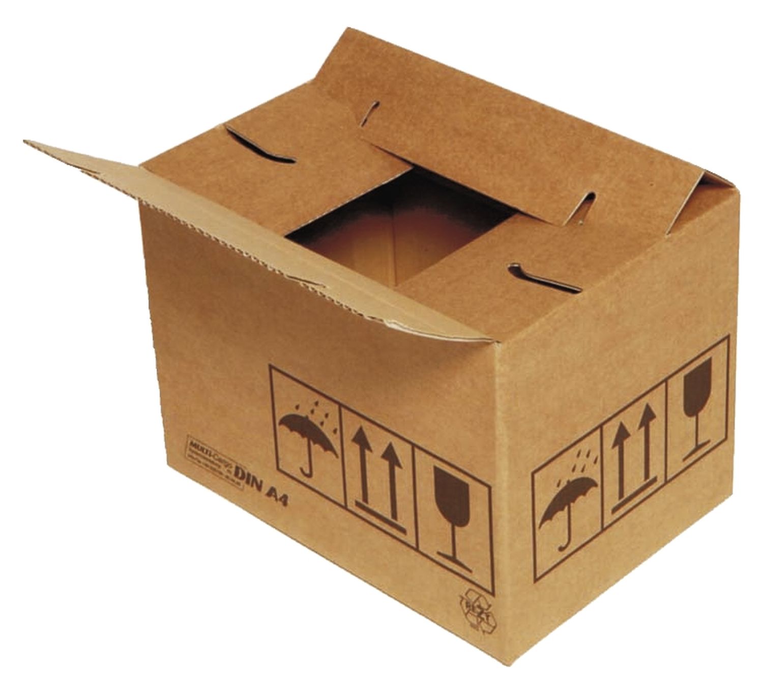 Versandkarton MultiCargo 384x284x284 mm, braun Versandkarton MultiCargo 384x284x284 mm, braun