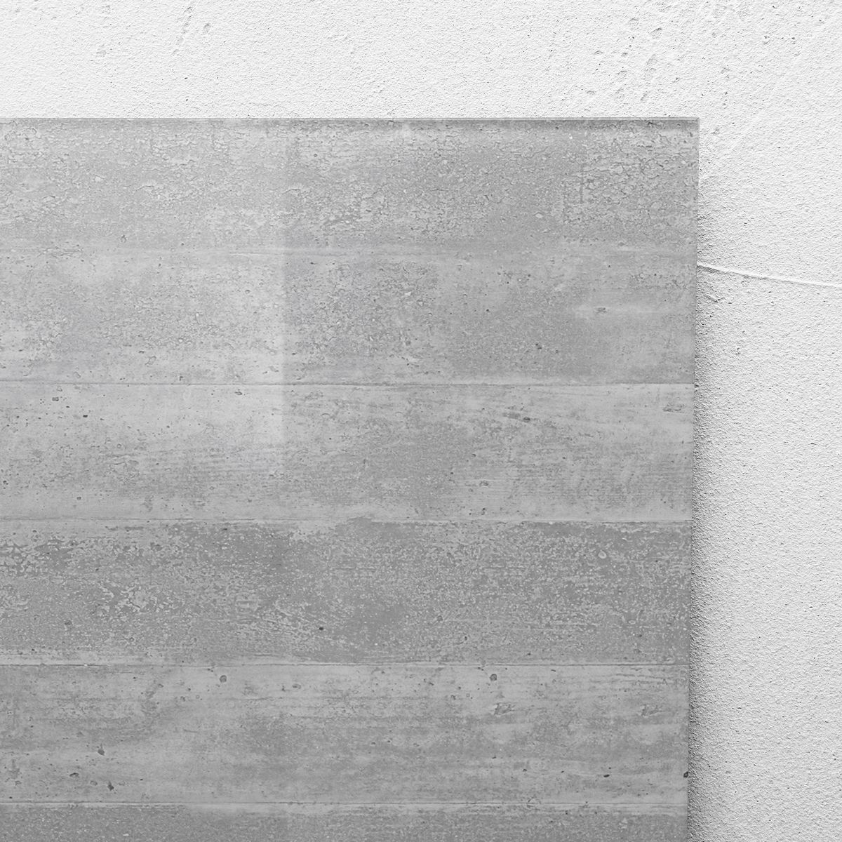 Glas-Magnetboard Artverum - Design Sichtbeton, 48 x 48 cm Glas-Magnetboard Artverum - Design Sichtbeton, 48 x 48 cm