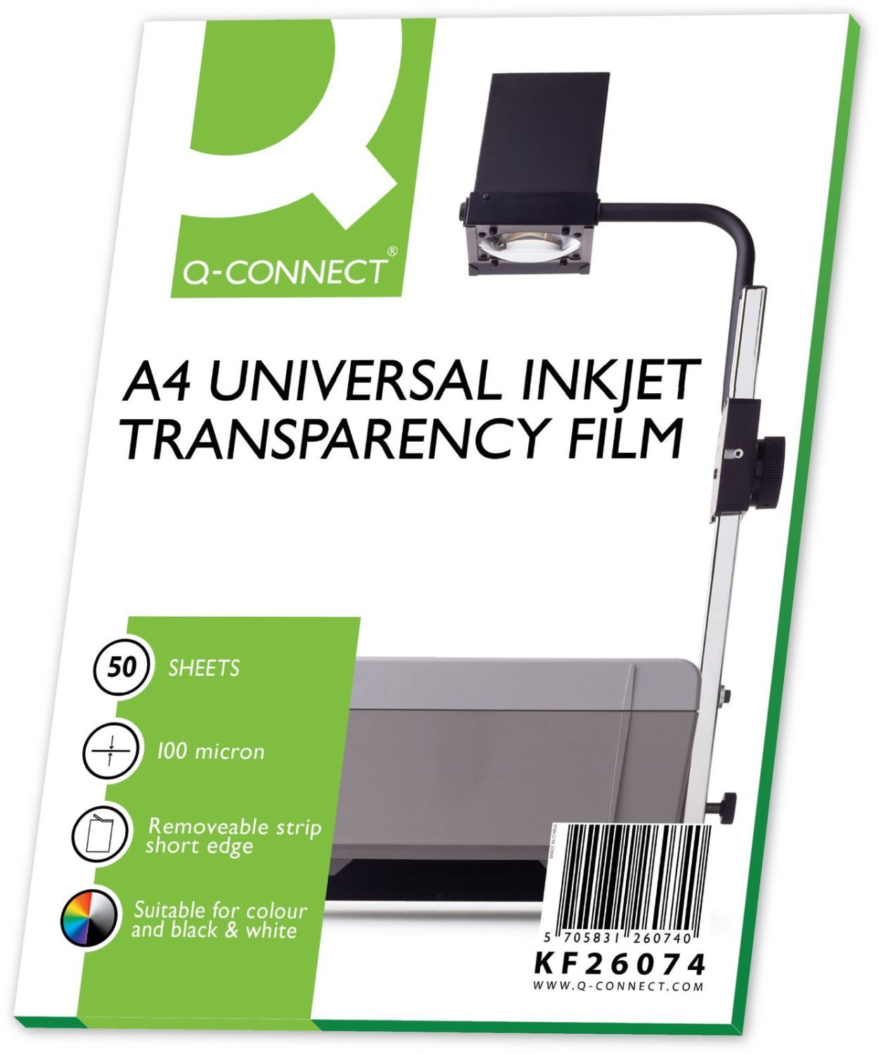 Inkjet-Folien m. Sensorstreifen - A4, 0,10 mm, 50 Folien Inkjet-Folien m. Sensorstreifen - A4, 0,10 mm, 50 Folien