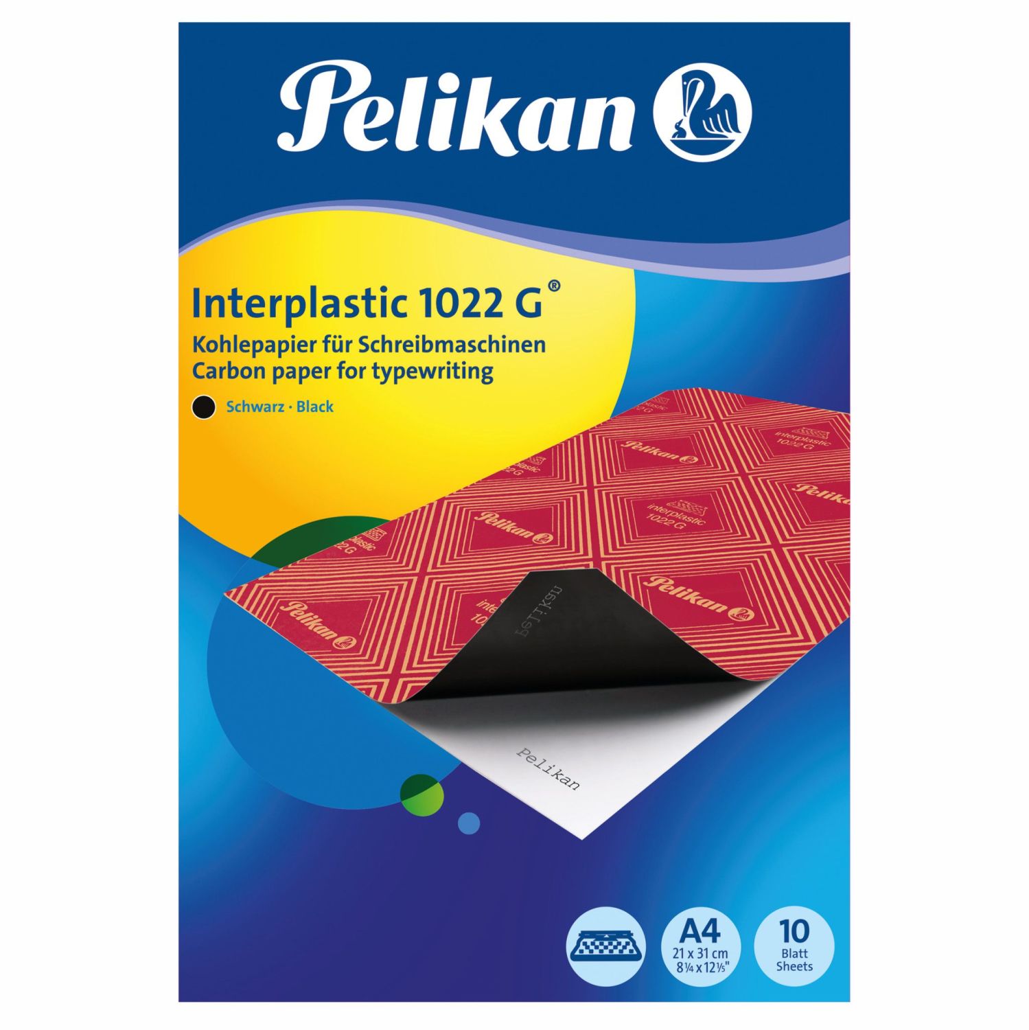 Kohlepapier interplastic 1022 G® - A4, 10 Blatt Kohlepapier interplastic 1022 G® - A4, 10 Blatt