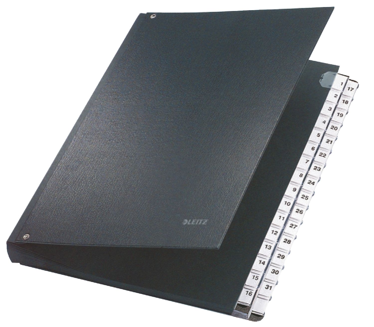 5931 Pultordner 1-31 - 32 Fächer, PP, schwarz 5931 Pultordner 1-31 - 32 Fächer, PP, schwarz