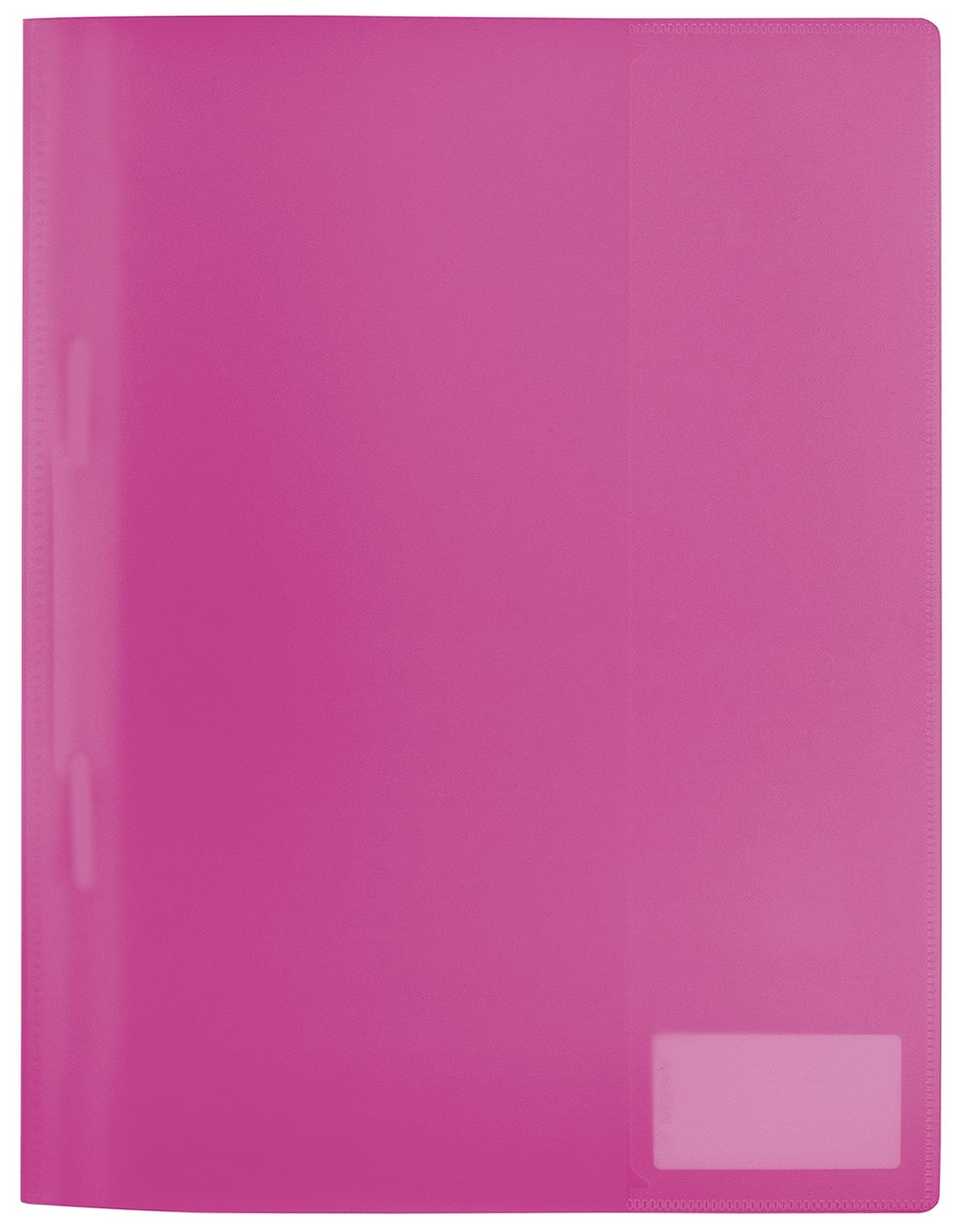 Schnellhefter - A4, PP, transluzent pink Schnellhefter - A4, PP, transluzent pink