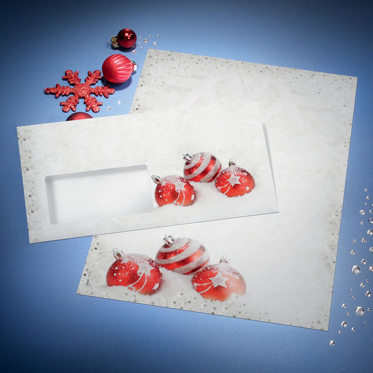 Briefumschläge Weihnachten Sigel DU247 "Winter Flair", DIN lang (110x220 mm), 50 Stück Briefumschläge Weihnachten Sigel DU247 "Winter Flair", DIN lang (110x220 mm), 50 Stück