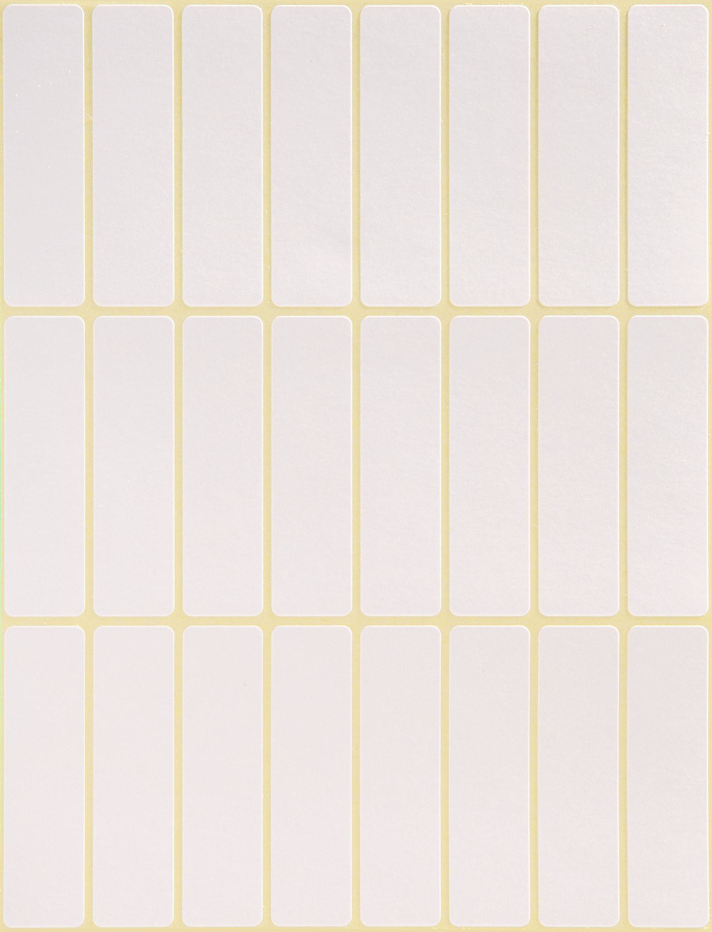 3336 Universal-Etiketten, 50 x 14 mm, 28 Blatt/672 Etiketten, weiß 3336 Universal-Etiketten, 50 x 14 mm, 28 Blatt/672 Etiketten, weiß