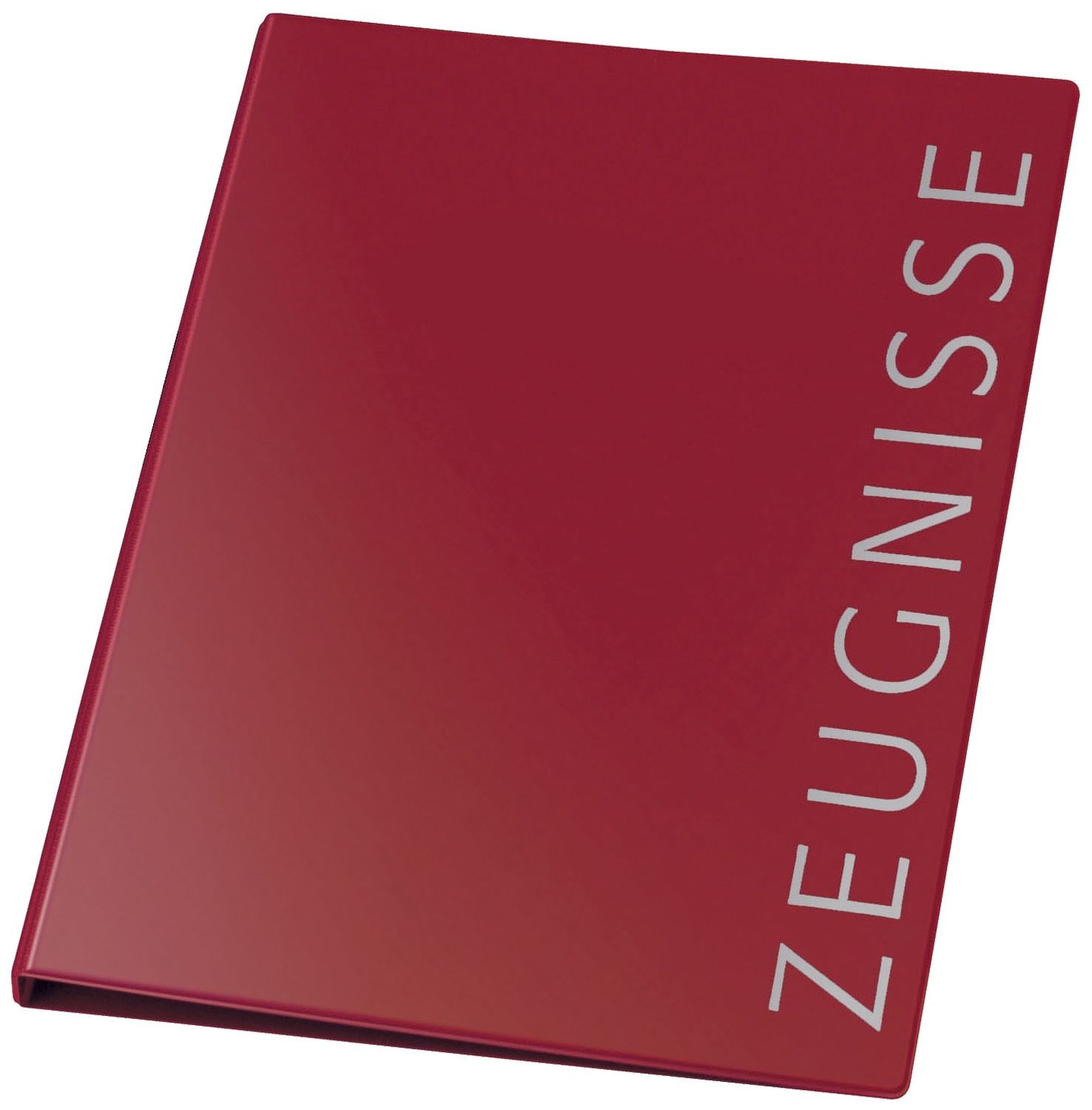 Ringbuch Zeugnisse - rot, A4, PVC , 4-Mechanik, Ring-Ø 16 mm Ringbuch Zeugnisse - rot, A4, PVC , 4-Mechanik, Ring-Ø 16 mm
