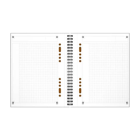 Collegeblock Oxford International Meetingbook 100101849, A5+, 80 Blatt, 80 g/qm, kariert