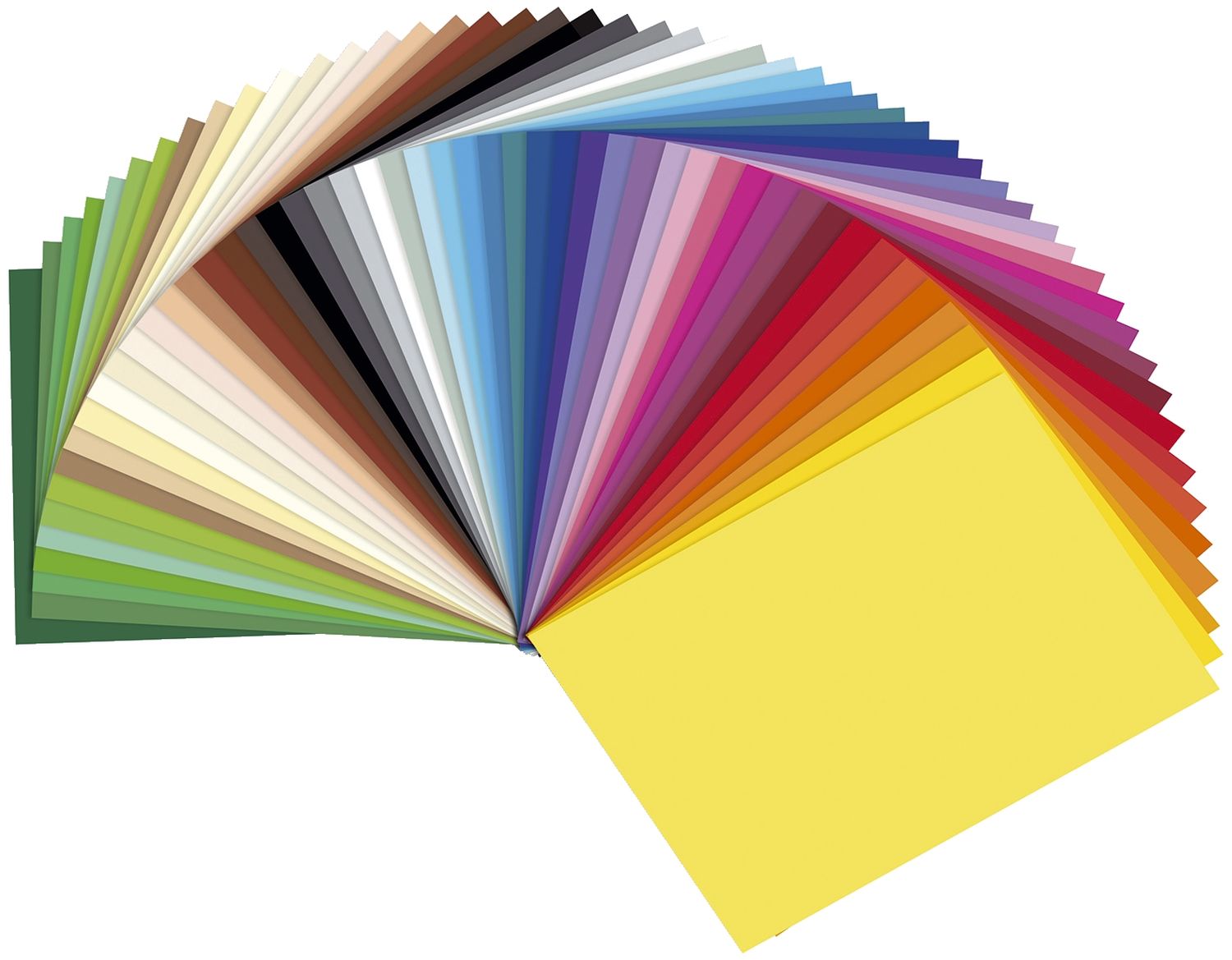 Tonpapier - 25 x 35 cm, 50 Bogen, sortiert Tonpapier - 25 x 35 cm, 50 Bogen, sortiert