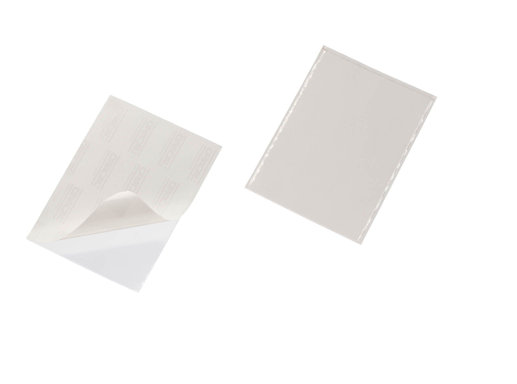Selbstklebetasche POCKETFIX®, Größe:148x210mm, oben offen, transparent, 5 Stück Selbstklebetasche POCKETFIX®, Größe:148x210mm, oben offen, transparent, 5 Stück