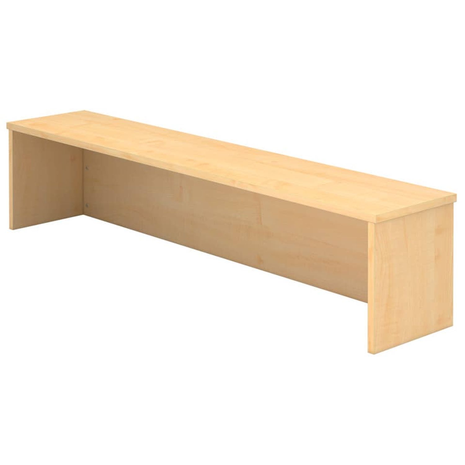 Thekenaufsatz für Schreibtisch - 160 cm, 1OH, Ahorn Thekenaufsatz für Schreibtisch - 160 cm, 1OH, Ahorn
