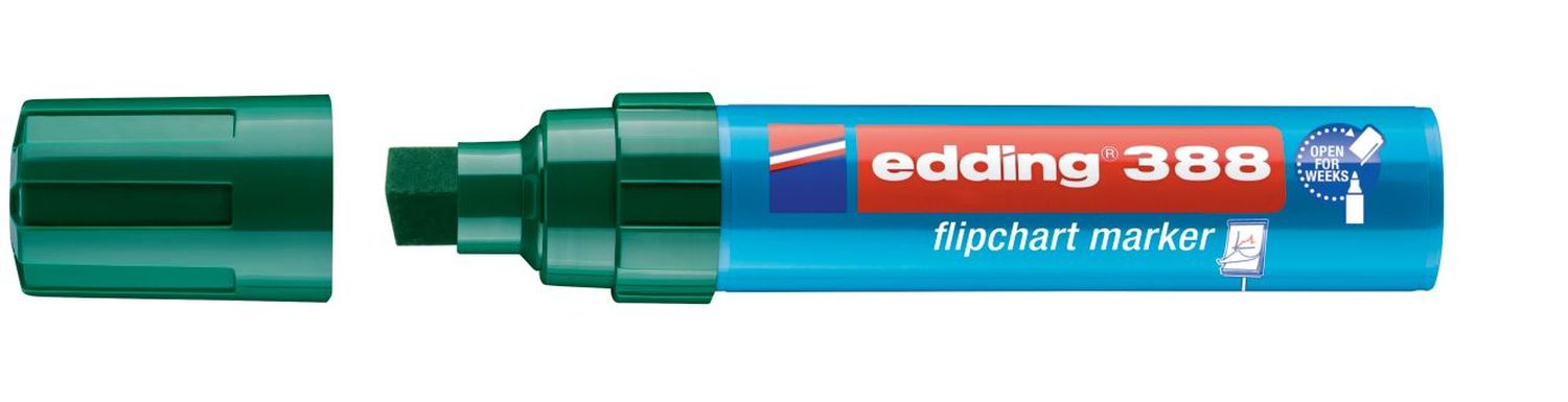 388 Flipchartmarker - 4 - 12 mm, grün 388 Flipchartmarker - 4 - 12 mm, grün