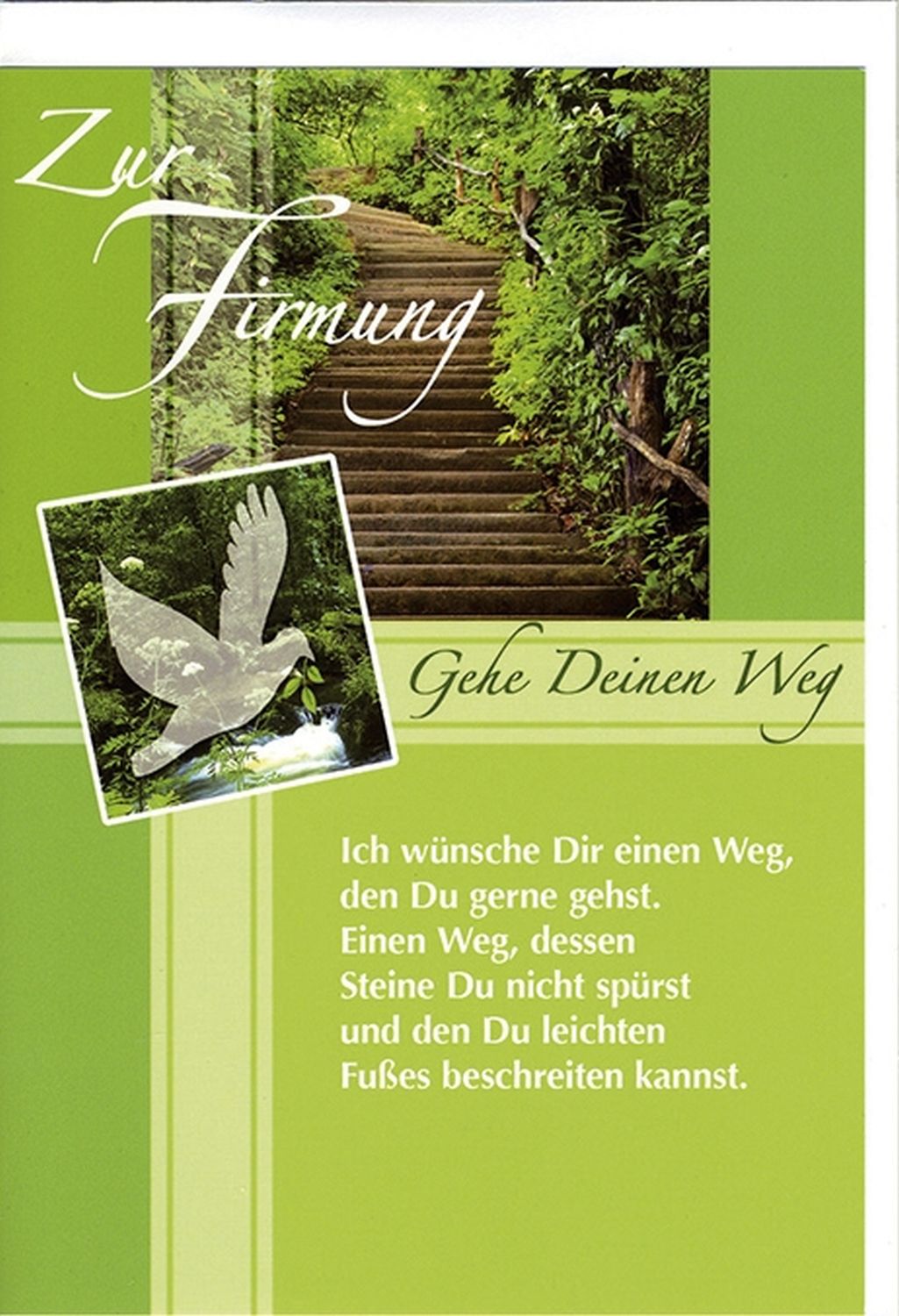 Firmungskarte - inkl. Umschlag Firmungskarte - inkl. Umschlag