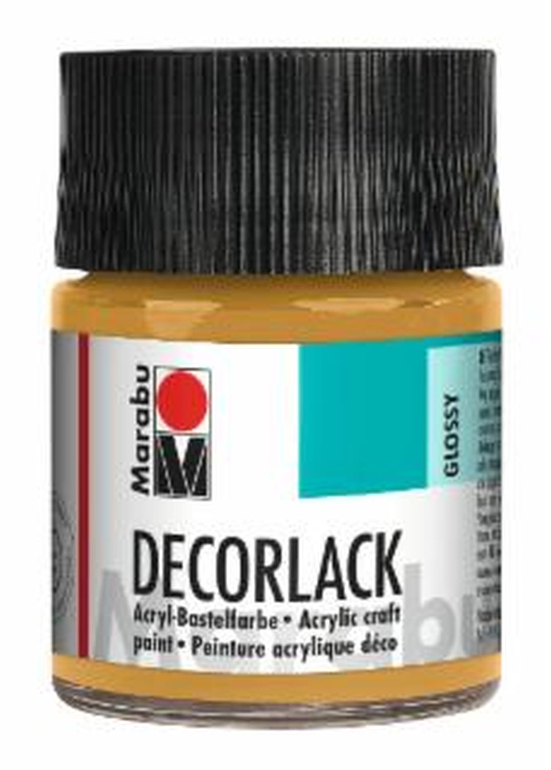 Decorlack Acryl - Metallic-Gold 784, 50 ml