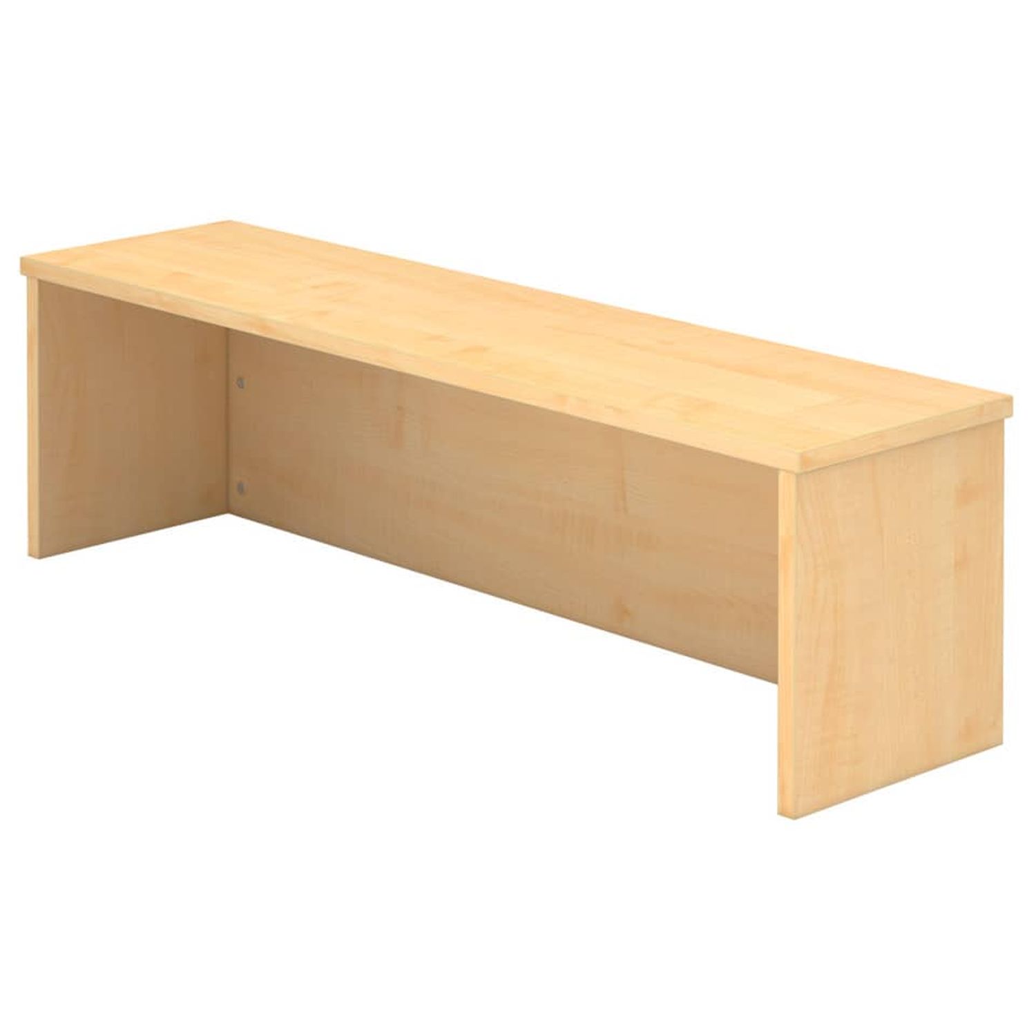 Thekenaufsatz für Schreibtisch - 120 cm, 1OH, Ahorn, mit Montageservice Thekenaufsatz für Schreibtisch - 120 cm, 1OH, Ahorn, mit Montageservice