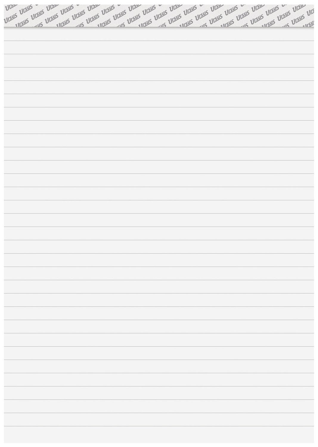 Notizblock - A4, 48 Blatt, 60 g/qm, liniert Notizblock - A4, 48 Blatt, 60 g/qm, liniert