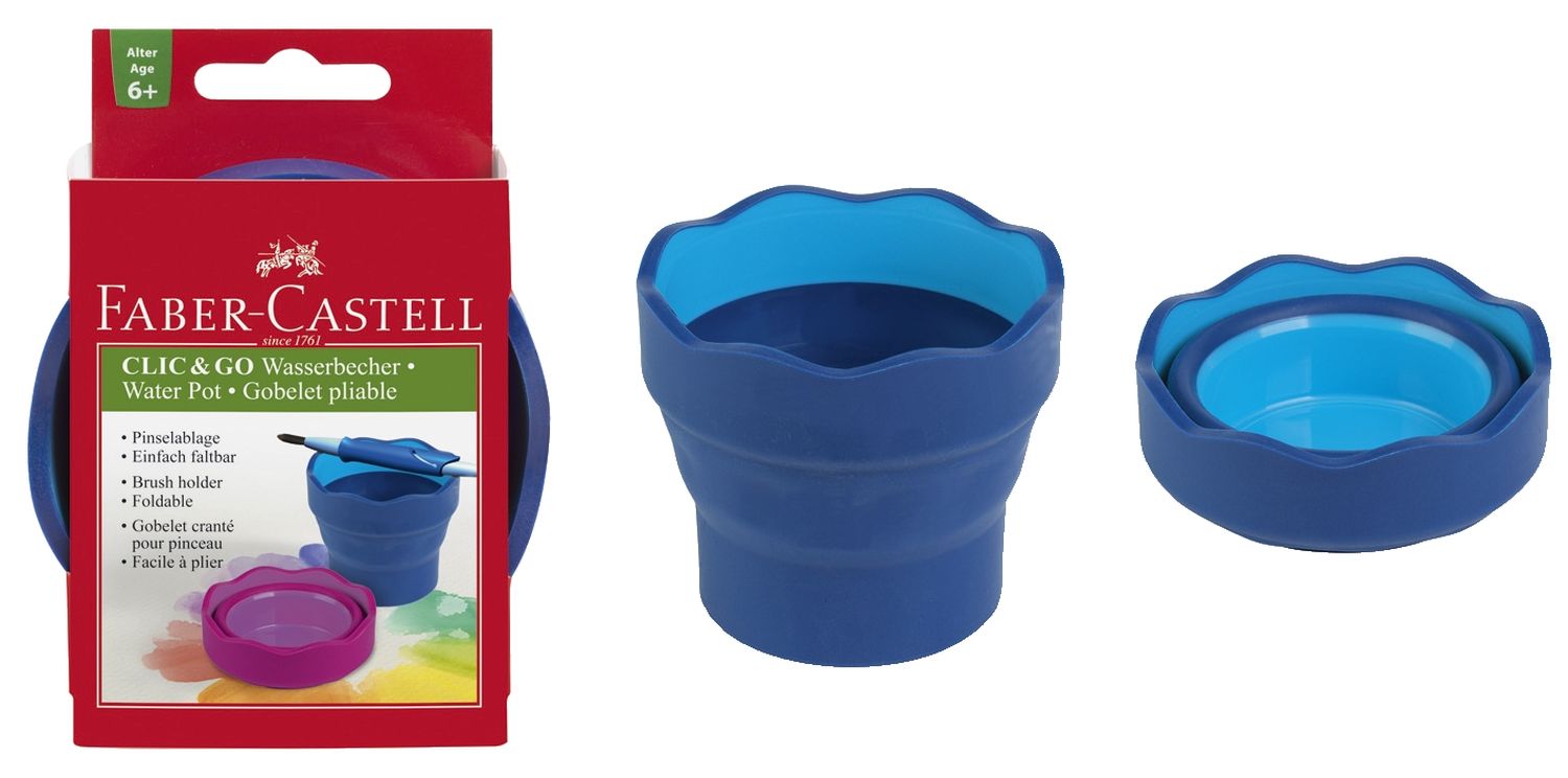 Wasserbecher CLIC & GO - blau Wasserbecher CLIC & GO - blau